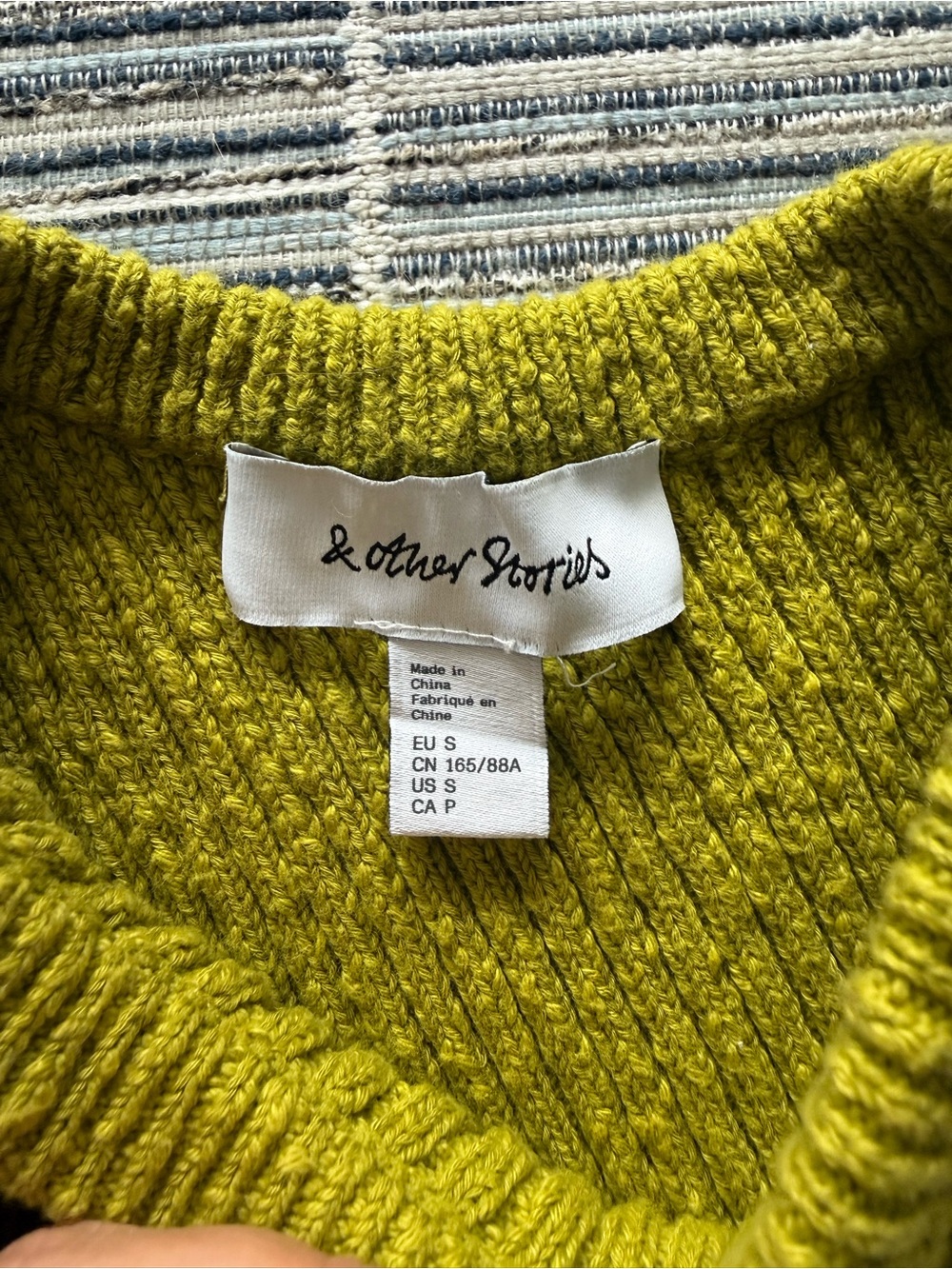 & Other Stories Asymmetric Rib Knit Tank - Picture 2 of 4